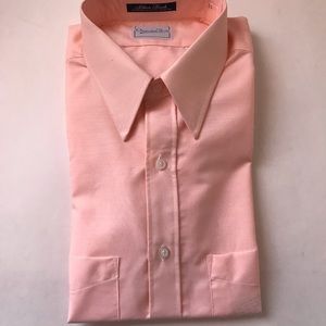 Oscar De La Renta Short Sleeve Shirt Silken Touch